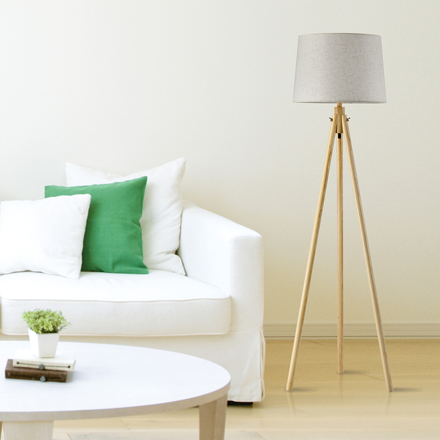 Trofim Floor Tripod Lamp