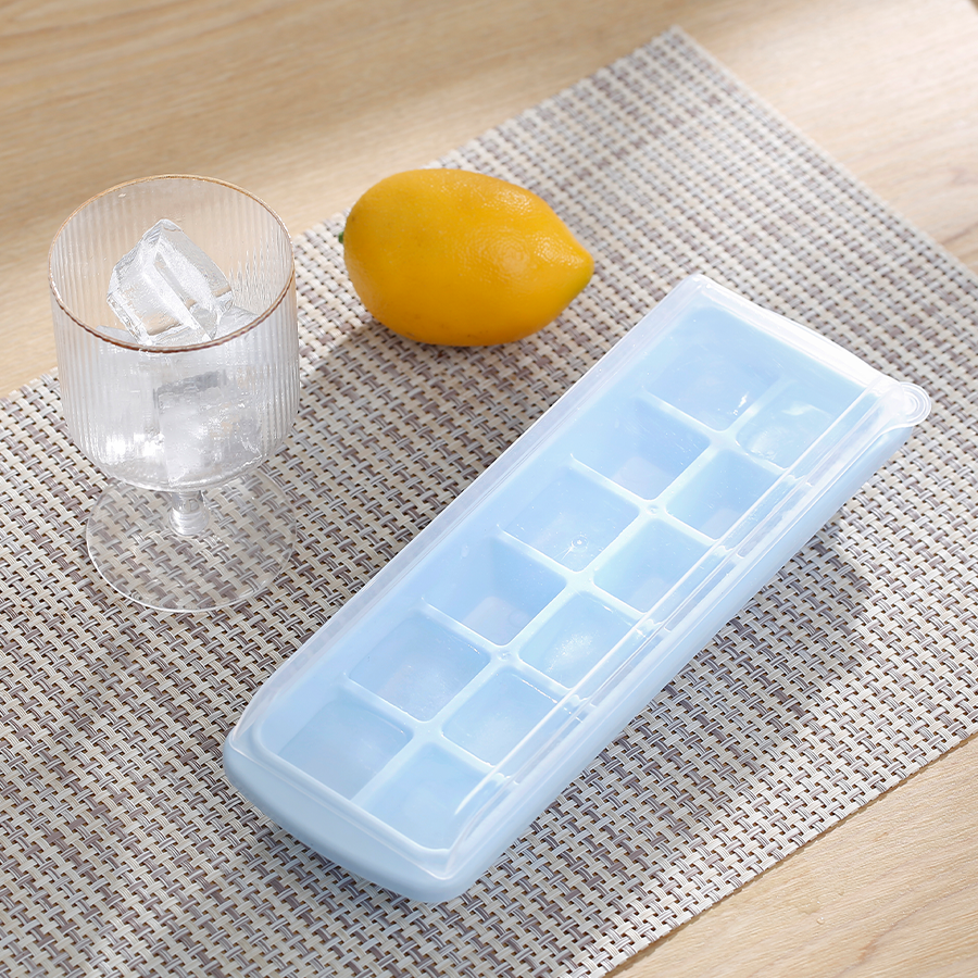 12 Ice Cube Mold with Cover