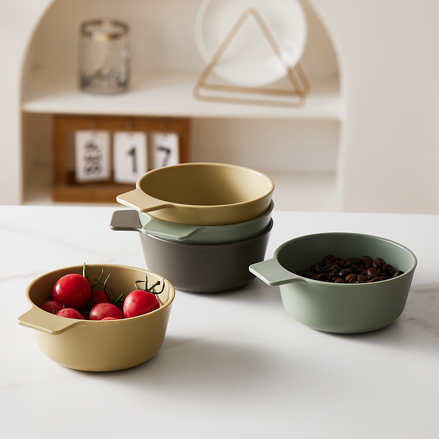 Trev Plastic Bowl 3pc Set