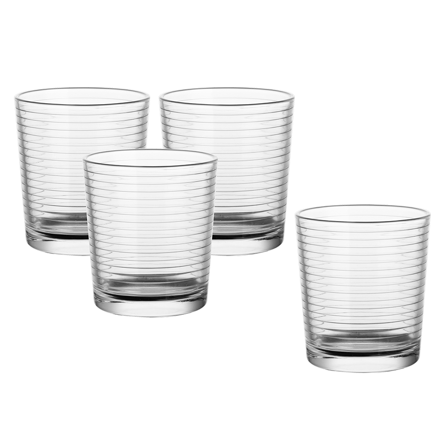 Brett Drinking Glass 4pc Set - 14oz