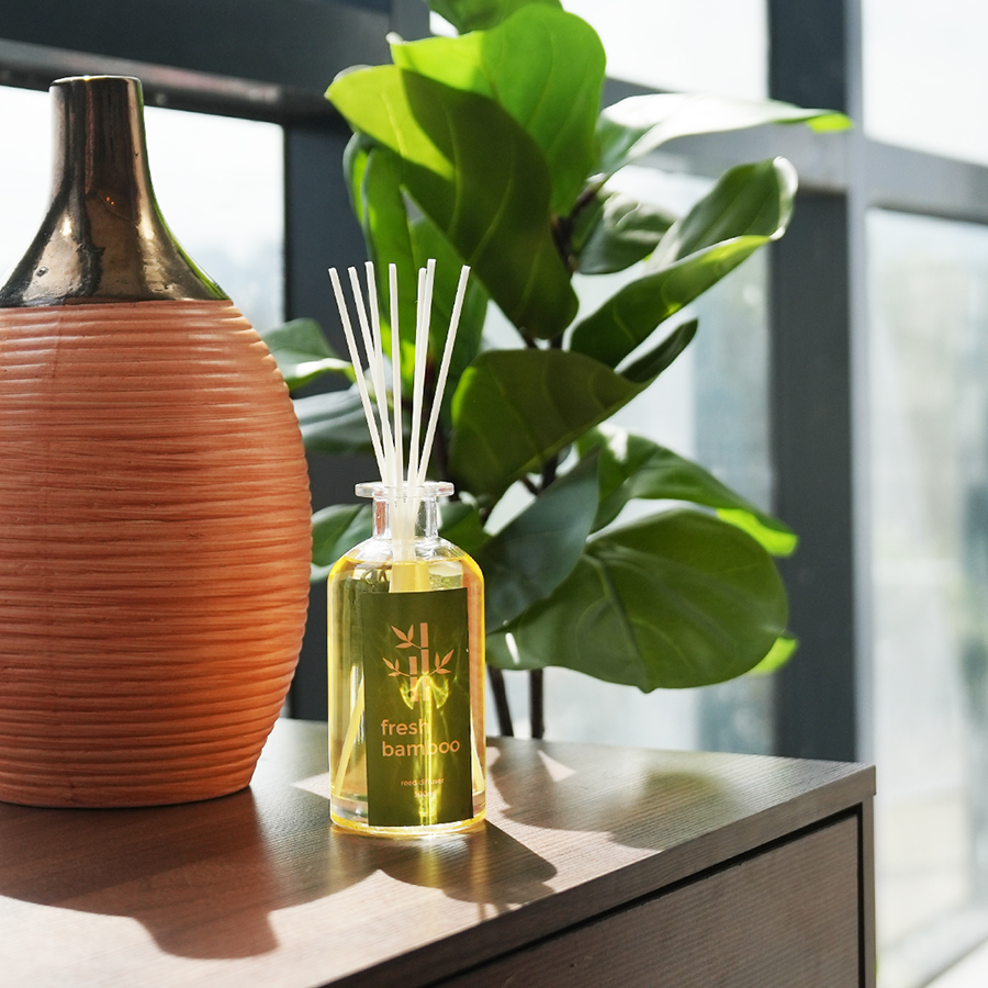 Reed Diffuser 300ml 5 sticks - Fresh Bamboo