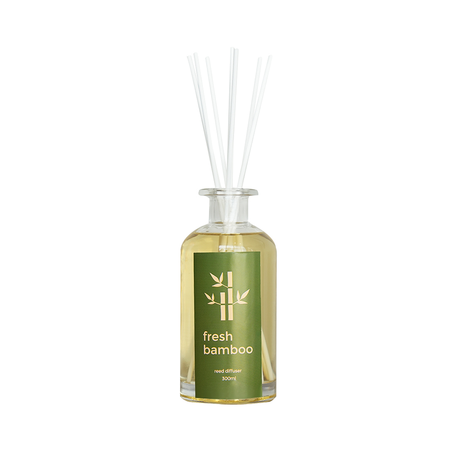 Reed Diffuser 300ml 5 sticks - Fresh Bamboo