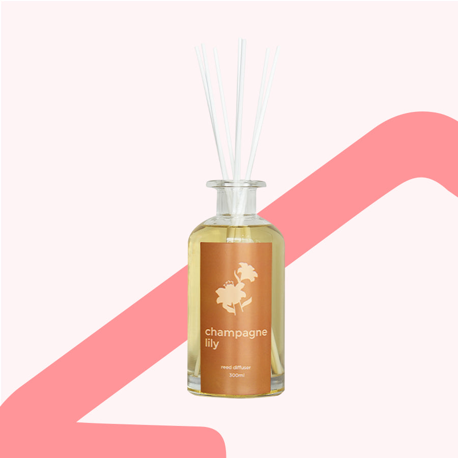 Reed Diffuser 300ml - Champagne Lily