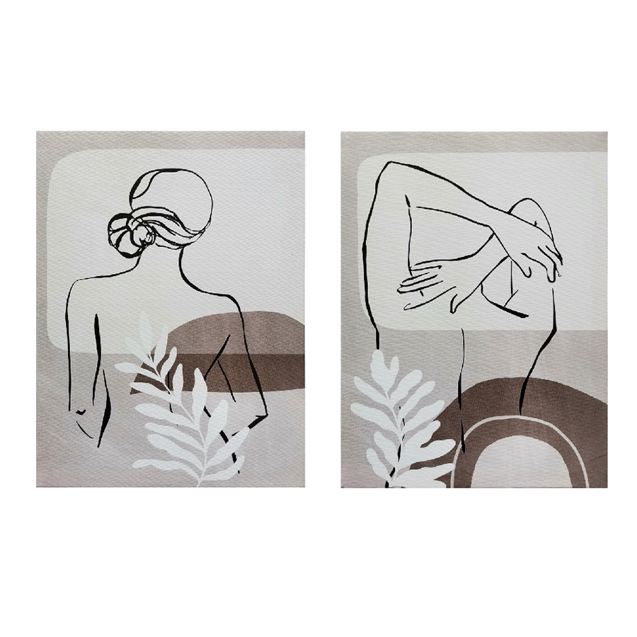 Rina Set of 2 Canvas Wall Art