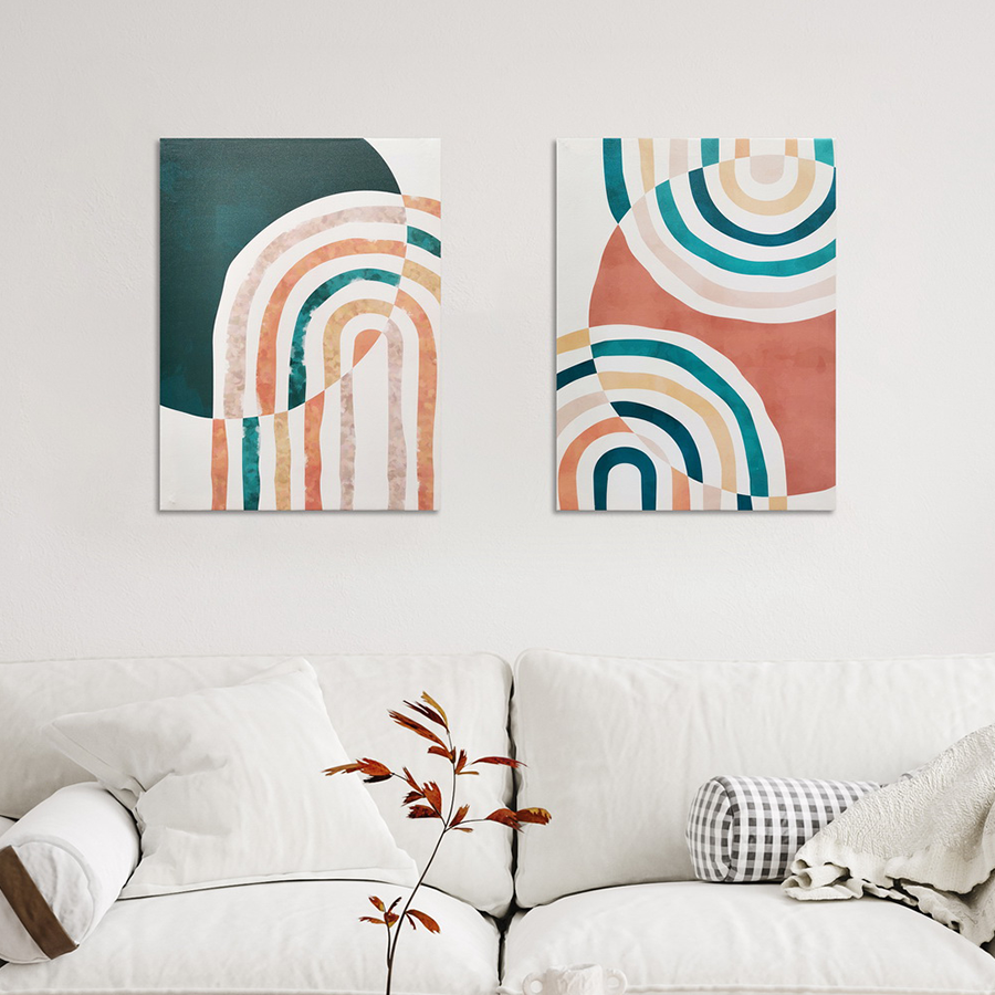 Regin Set of 2 Canvas Wall Art