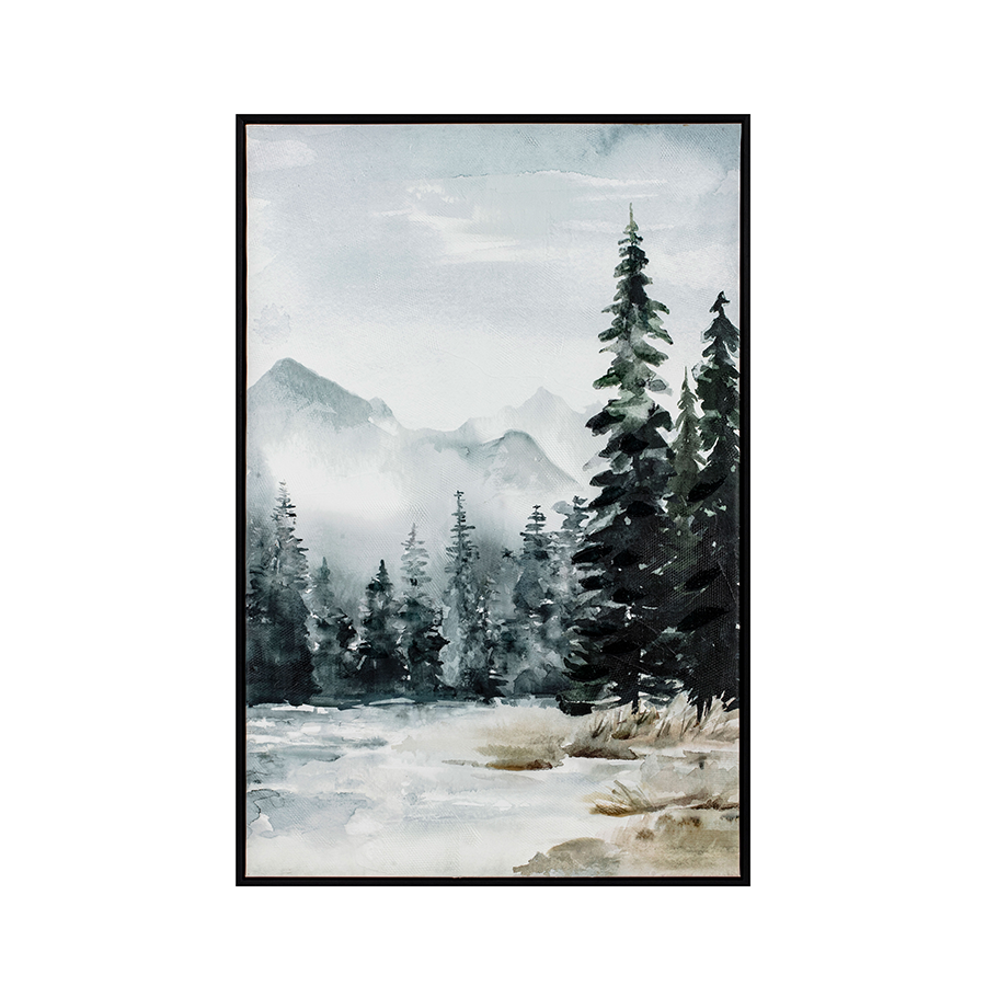 Woulfe Canvas Wall Art with PS Frame