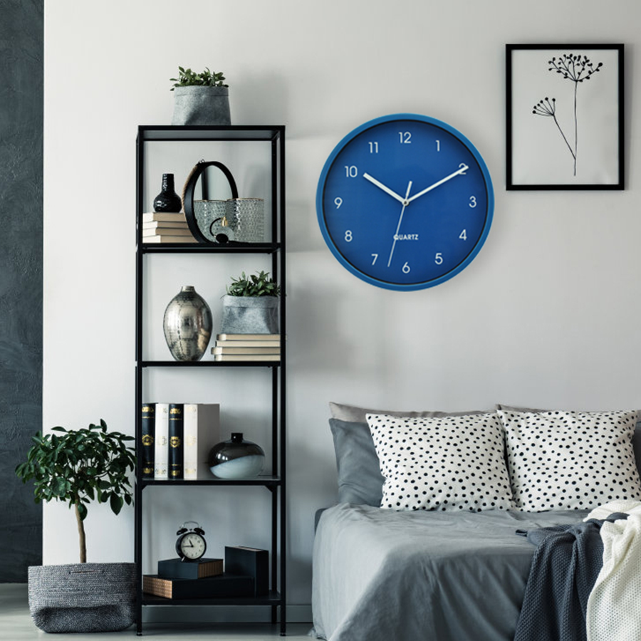 Ebes Royal Blue Wall Clock