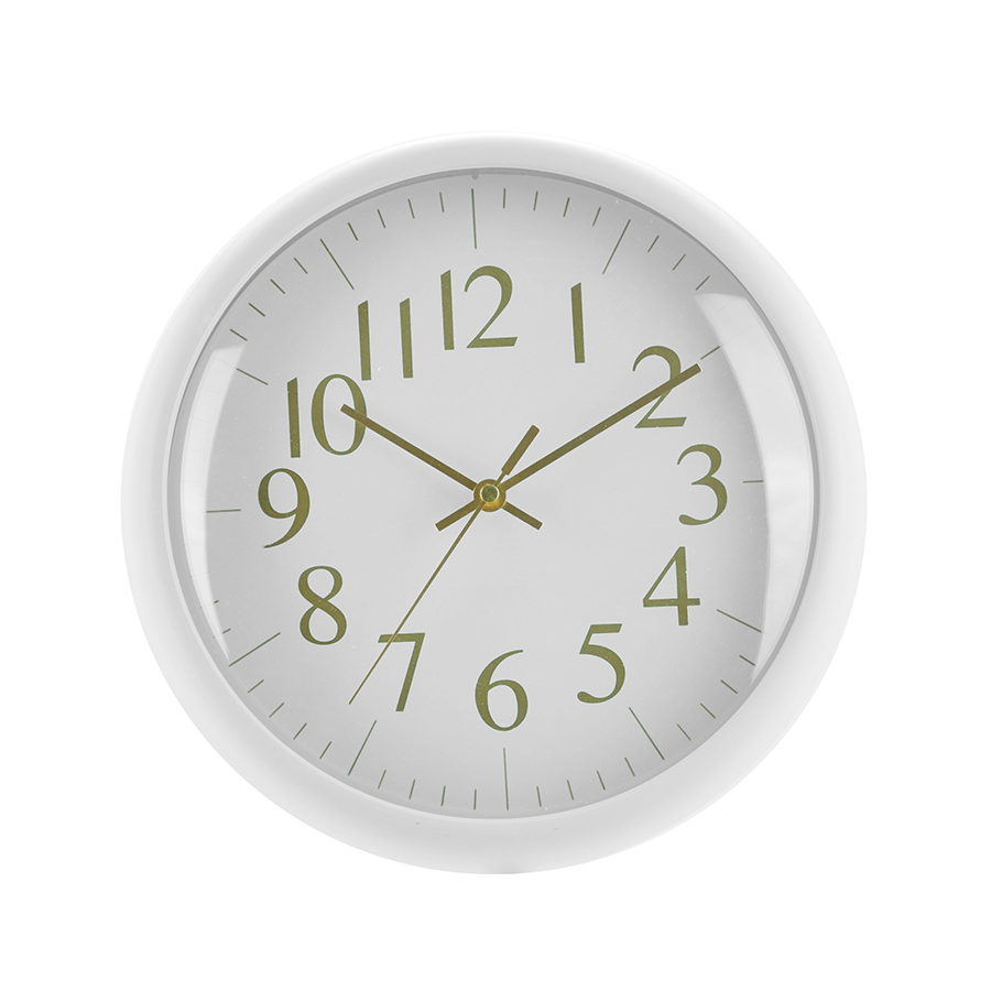 Emeka White Wall Clock