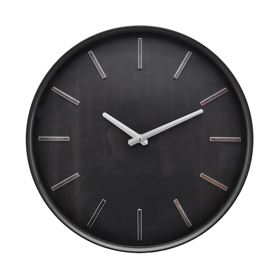 Ernik Black Wall Clock