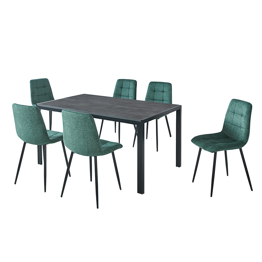 Jimmi+ Livia 6 Seater Dining Set