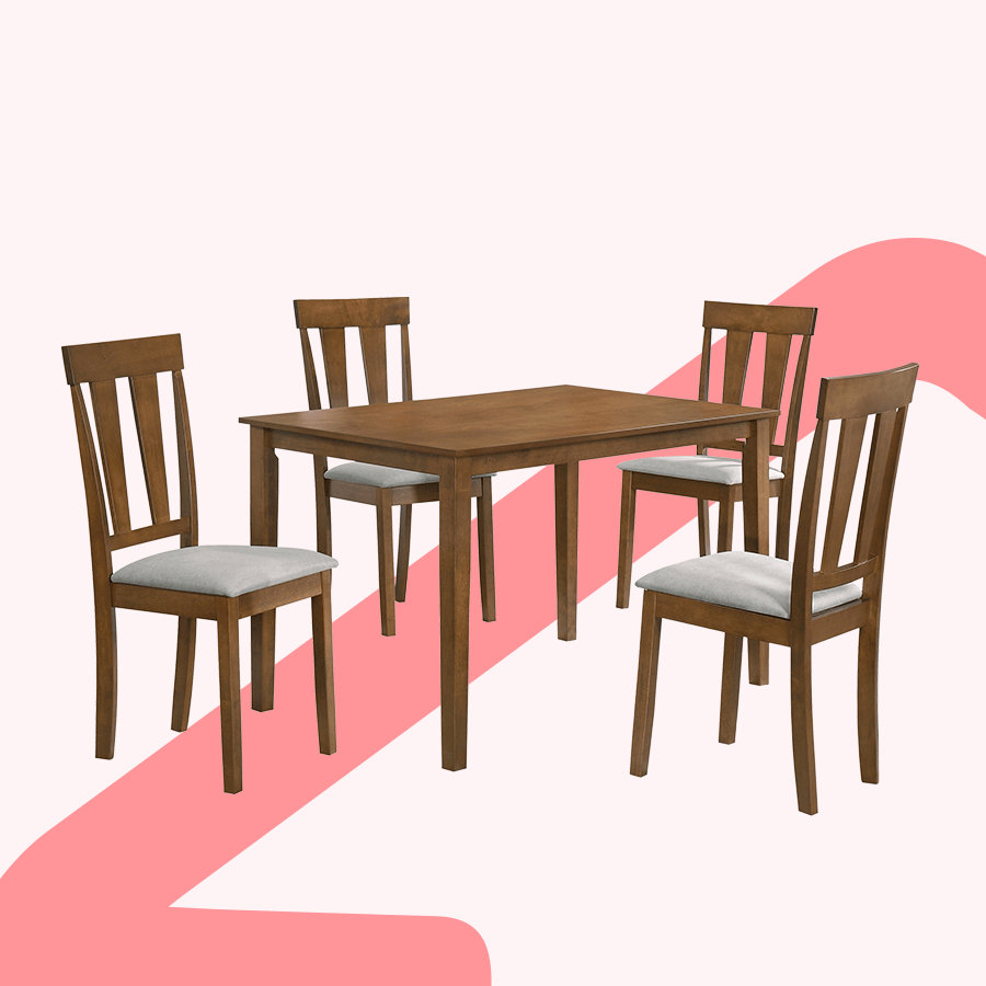 Thiago + Daphne 4 Seater Dining Set