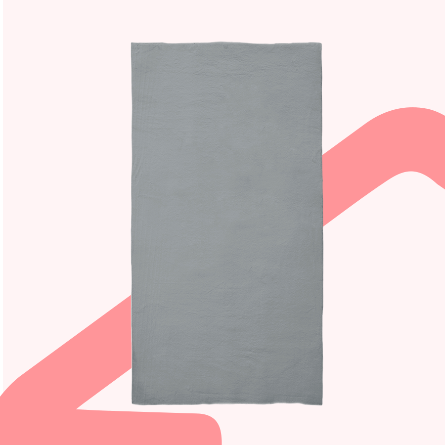 Saven Charcoal Gray Shaggy Rug