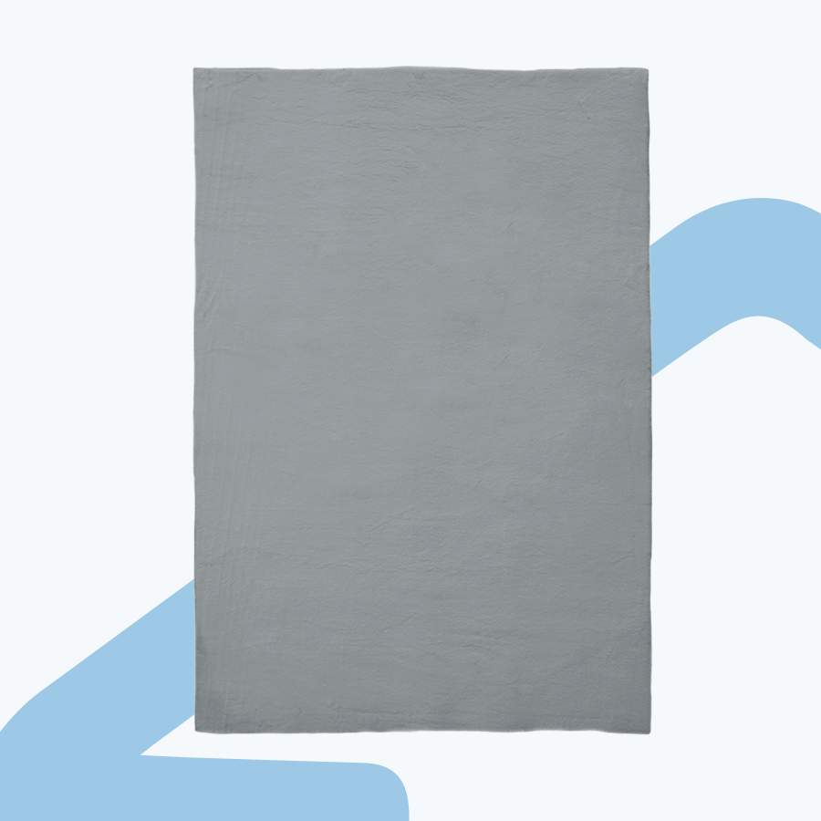Saven Charcoal Gray Shaggy Rug