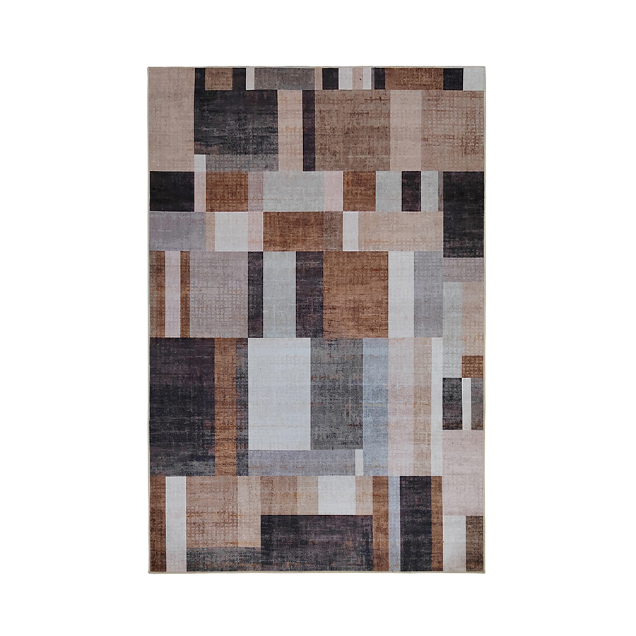 Ali Brown Clay Printed Rug