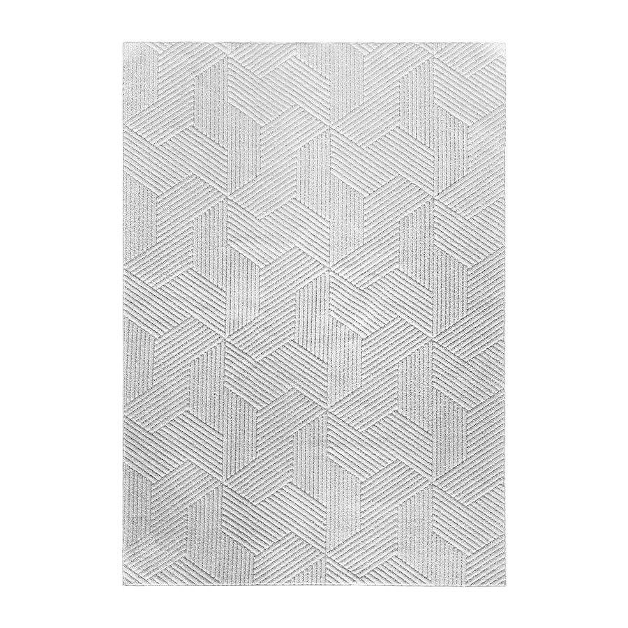 Alena White Flatweave Rug