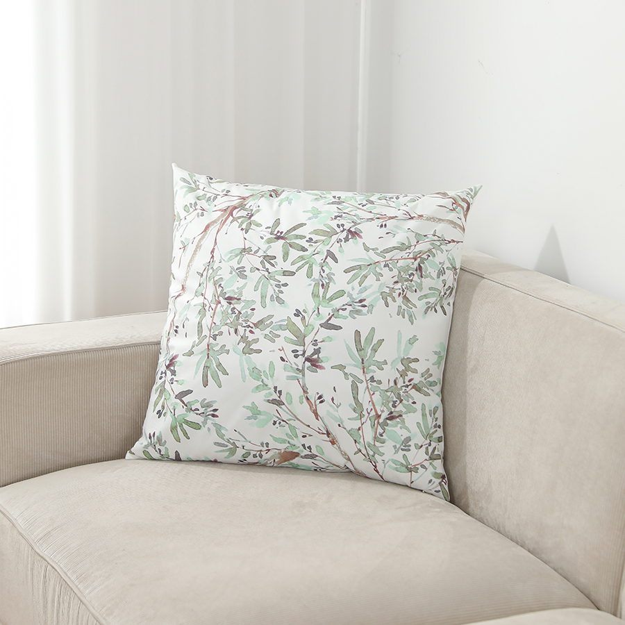 Lumi Leaf Foliage Floor Pillowcase