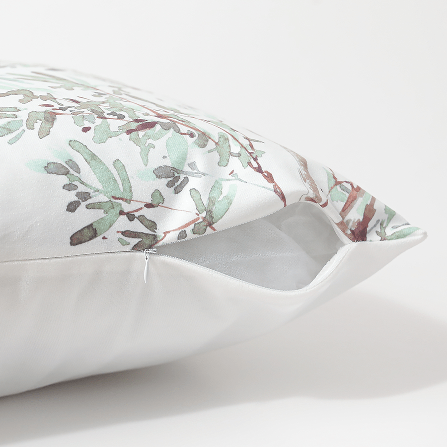 Lumi Leaf Foliage Floor Pillowcase