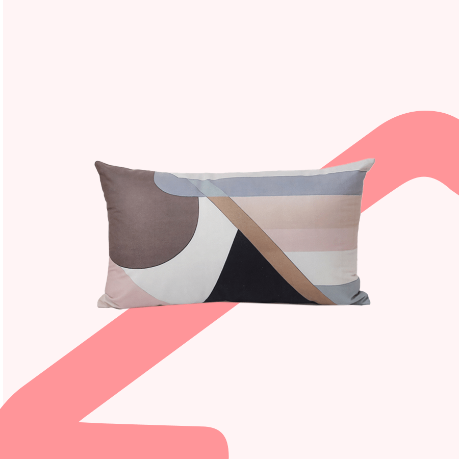 Lumi Abstract Geo Kidney Pillowcase