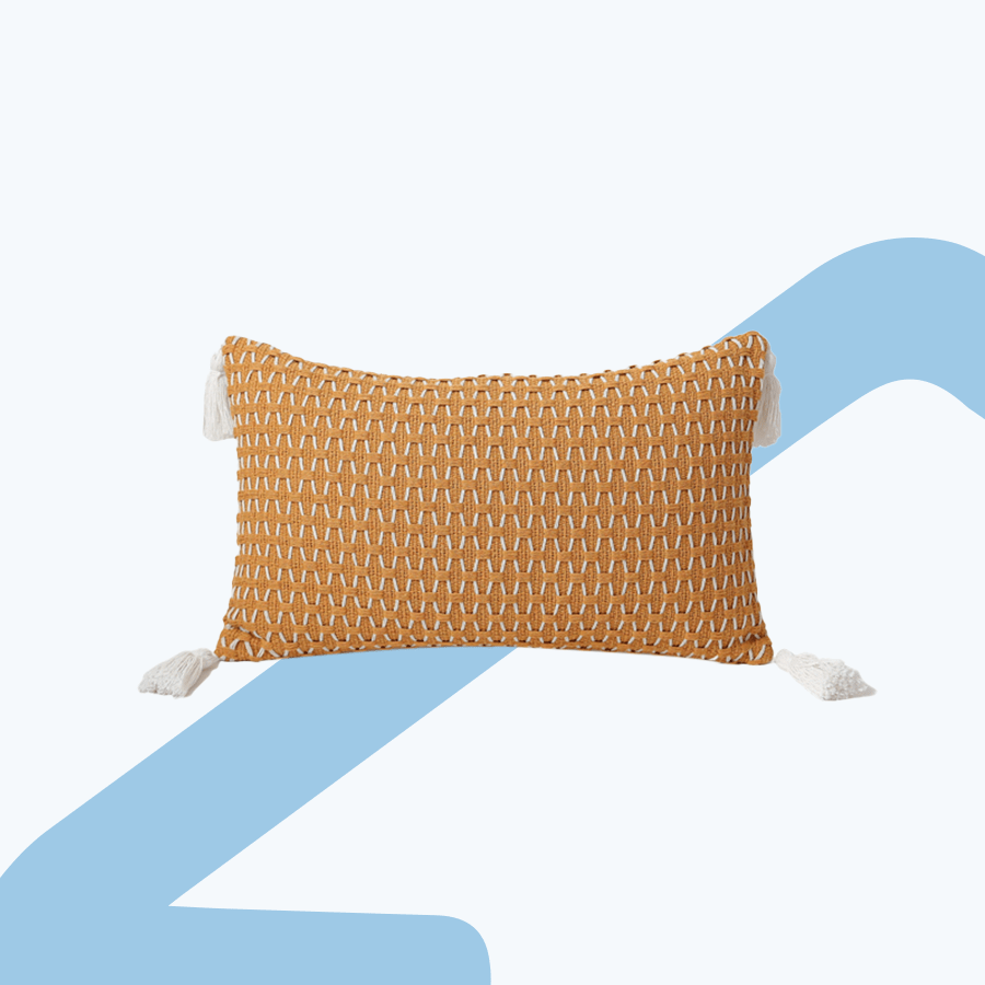 Milica Boho Mustard Kidney Pillowcase
