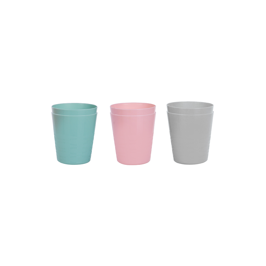 Suni Plastic Cup 6pc Set - 250ml