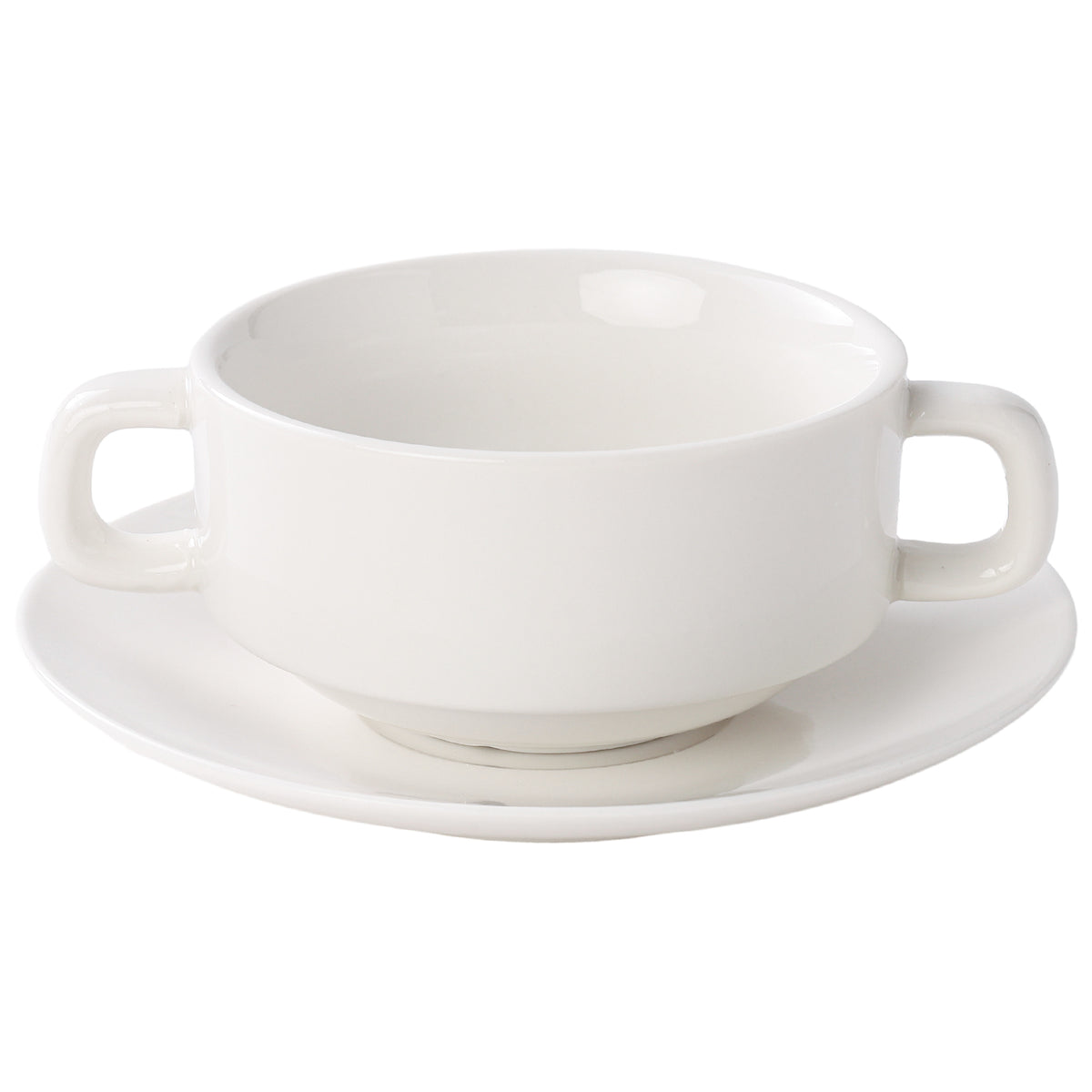 Avie Soup Cup and Saucer - 8oz