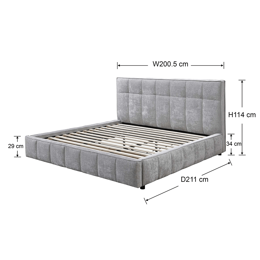 #size_King Bed 72x75 inches