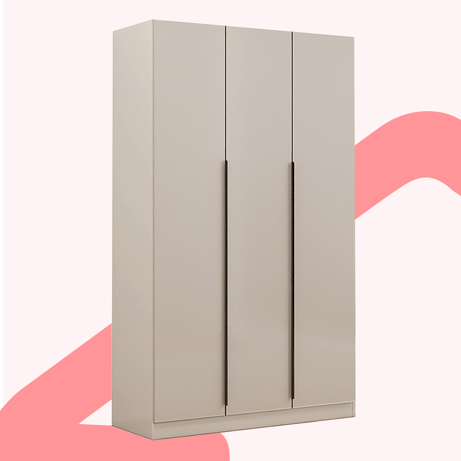 Emil 3 Door Hinge Wardrobe
