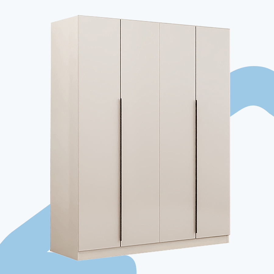 Emil 4 Door Hinge Wardrobe