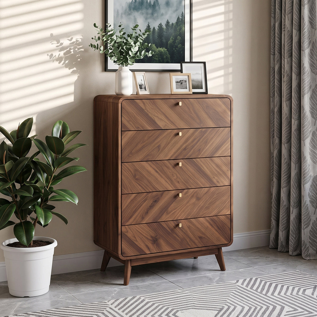 Ardel Chest of 5 Drawers