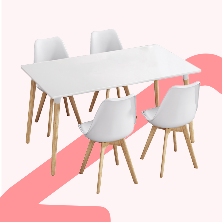 Hashim 4 Seater Dining Set