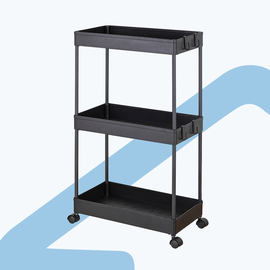 Tory 3 Tier Plastic Trolley
