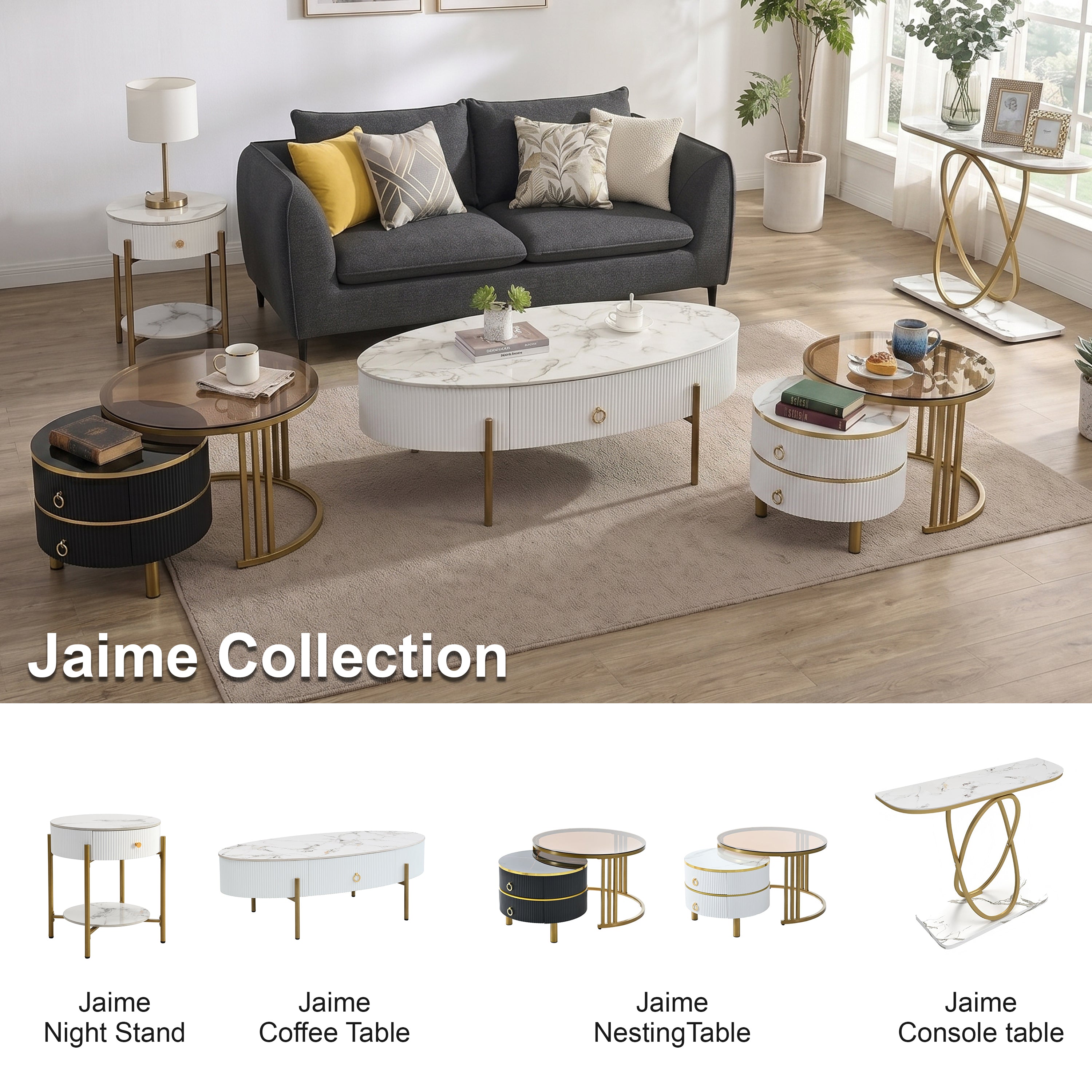 Jaime Coffee  Table