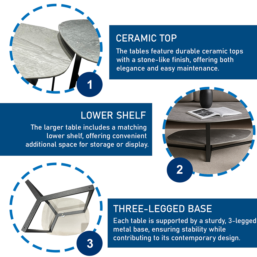 Edvin Nesting Coffee Table