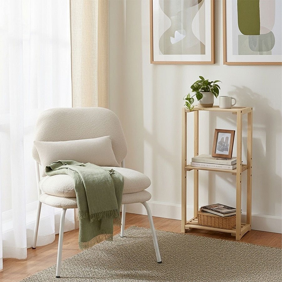 Benno 30cm Wooden Rack