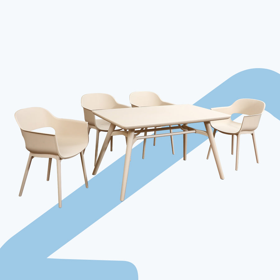 Portofino 4 Seater Dining Set