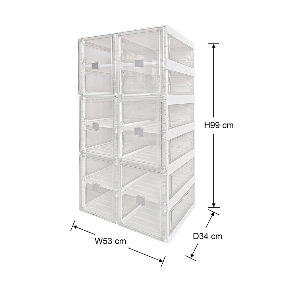 Collins 6 Layer 12 Box Shoe Organizer
