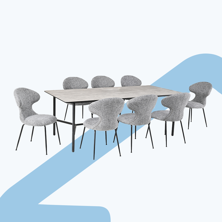 Baltimore 8 Seater Dining Set