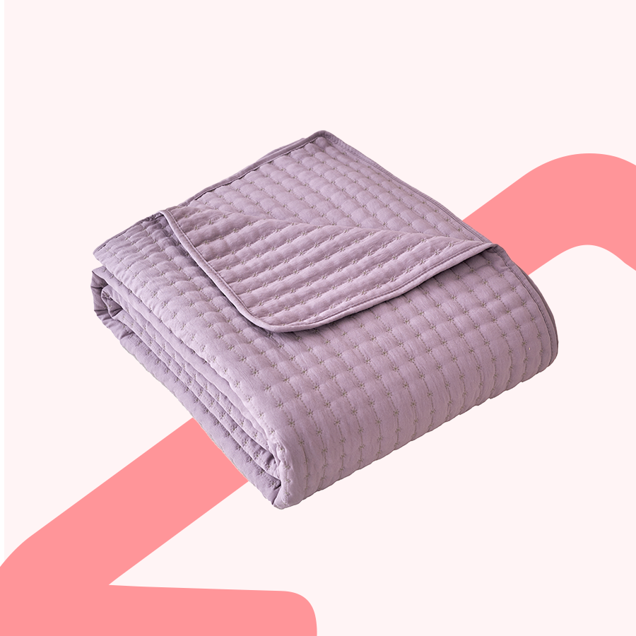 Ivy Bedspread - Purple