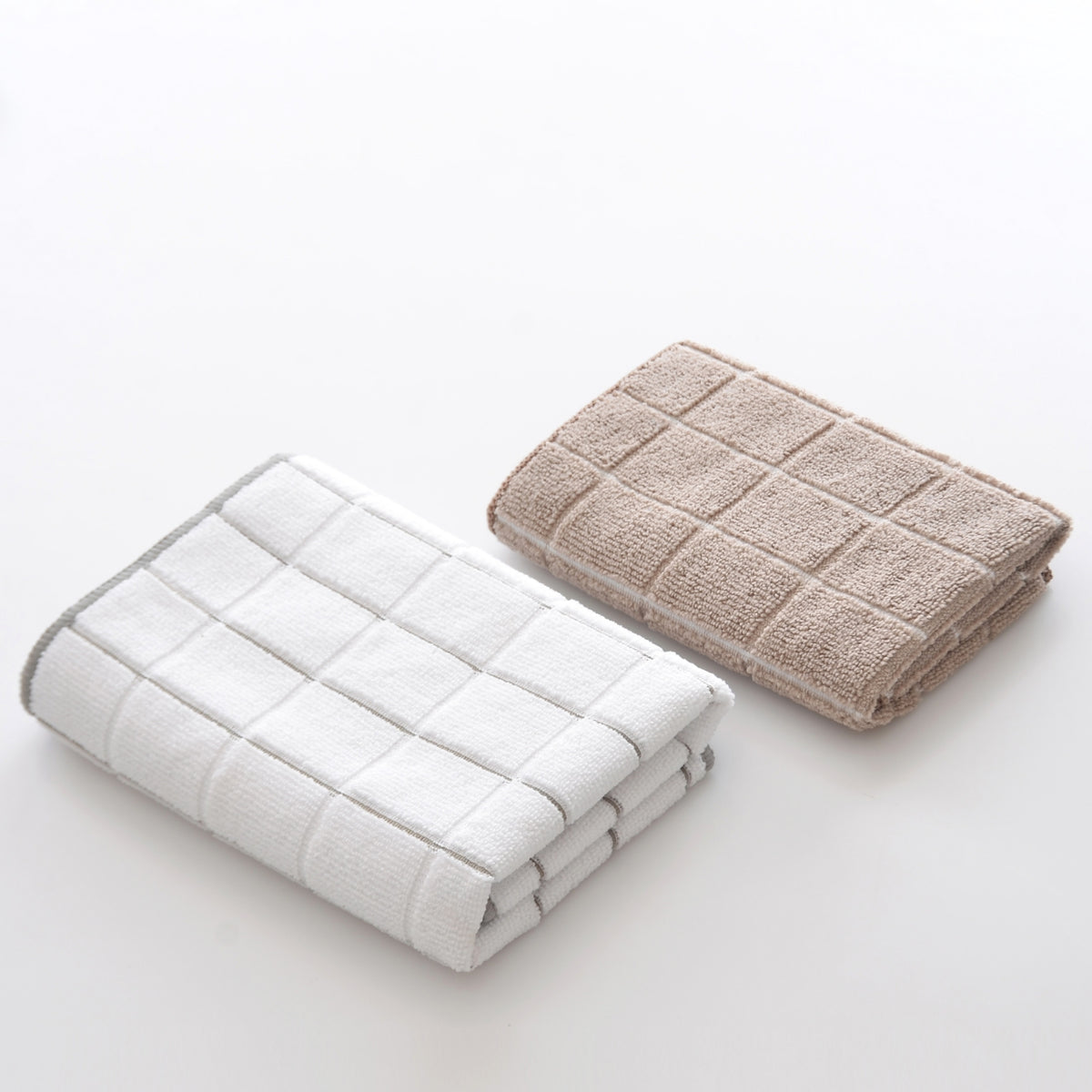 Rei Kitchen Towel 2pc Set - Beige