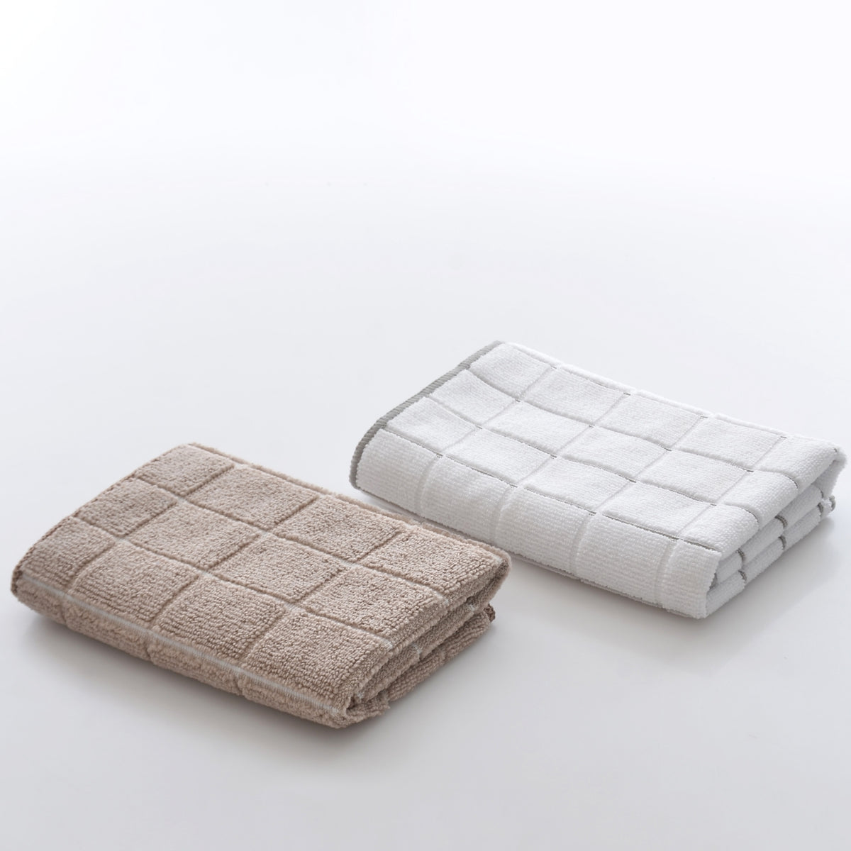 Rei Kitchen Towel 2pc Set - Beige