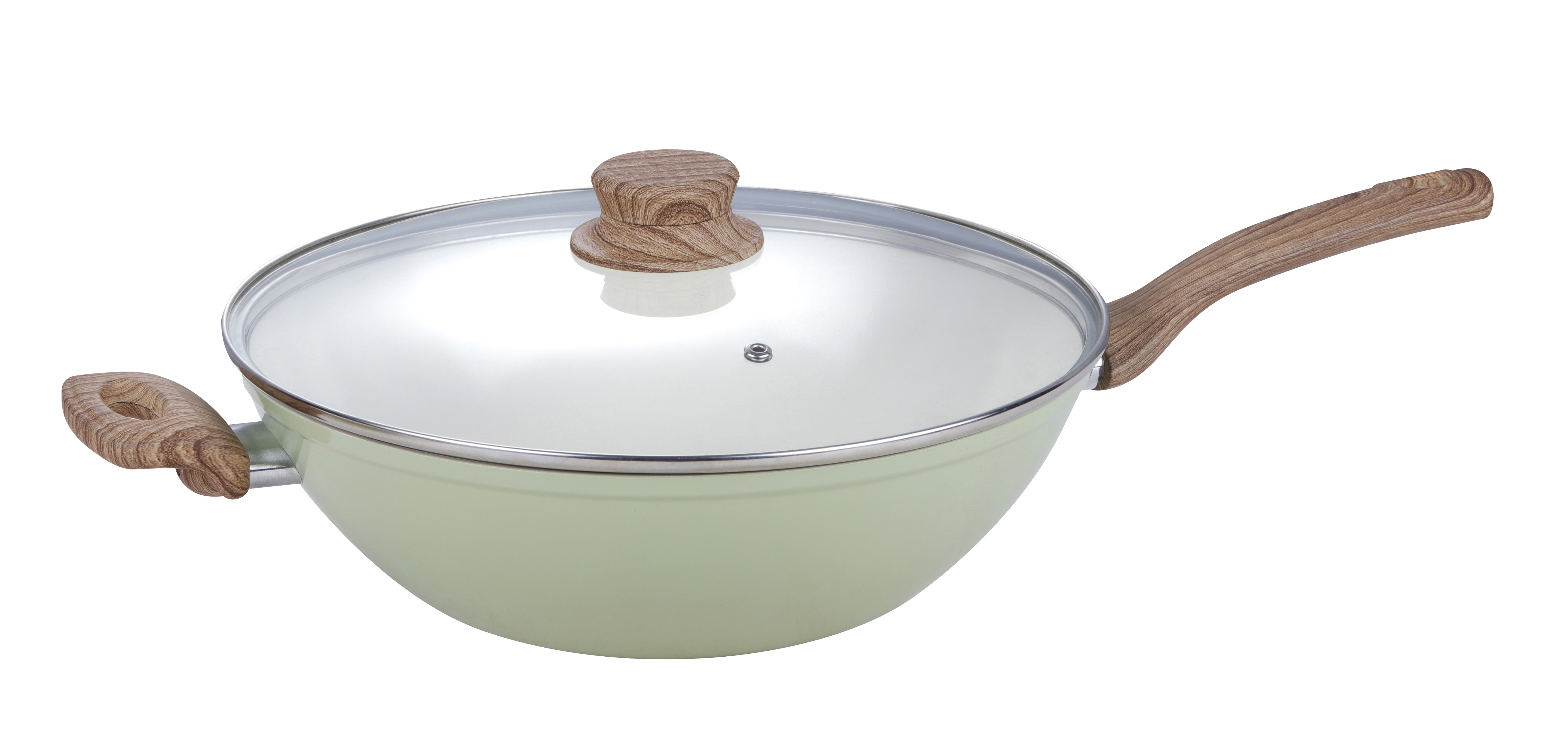 Craig Ceramic Non-Stick Wok with Lid