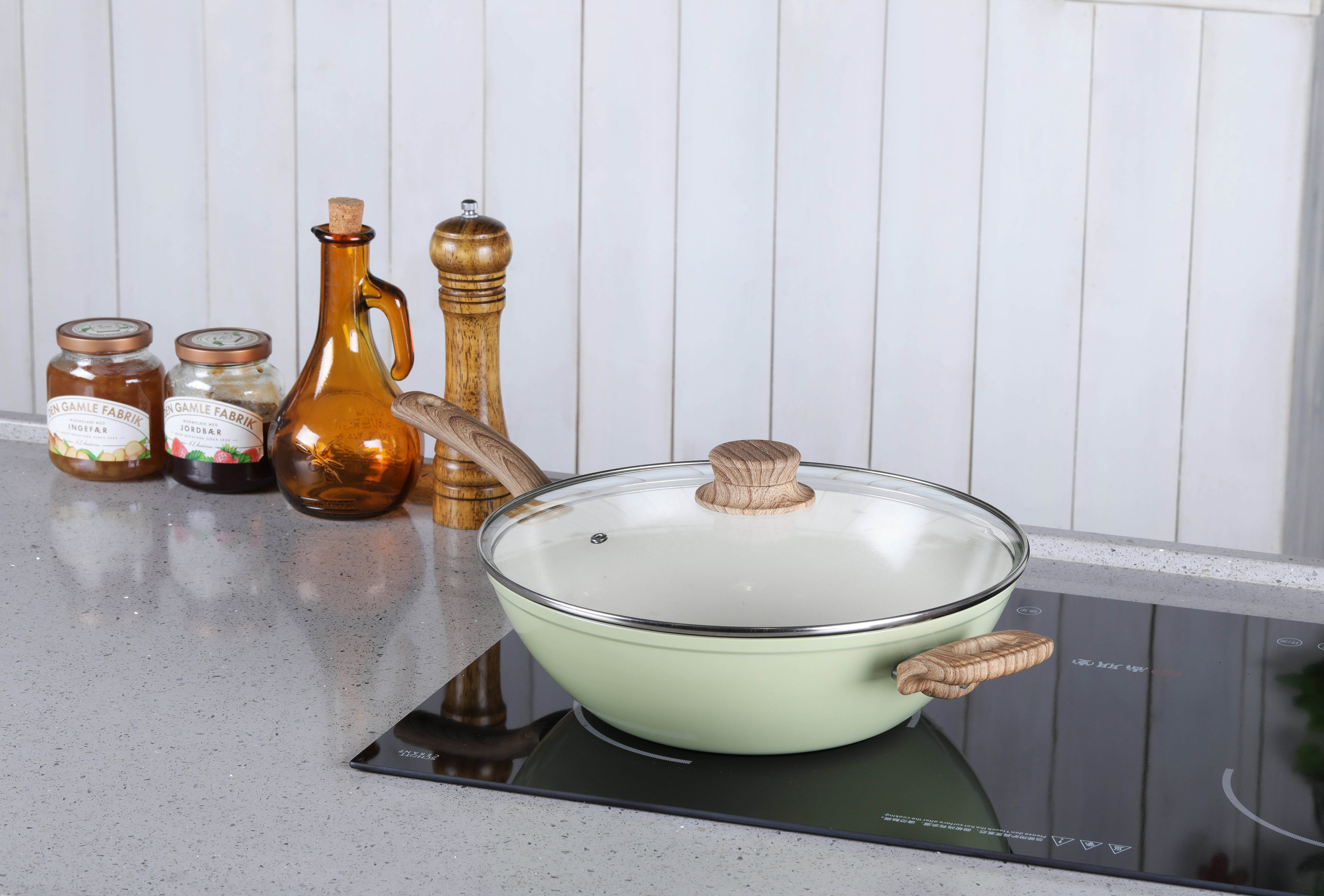 Craig Ceramic Non-Stick Wok with Lid