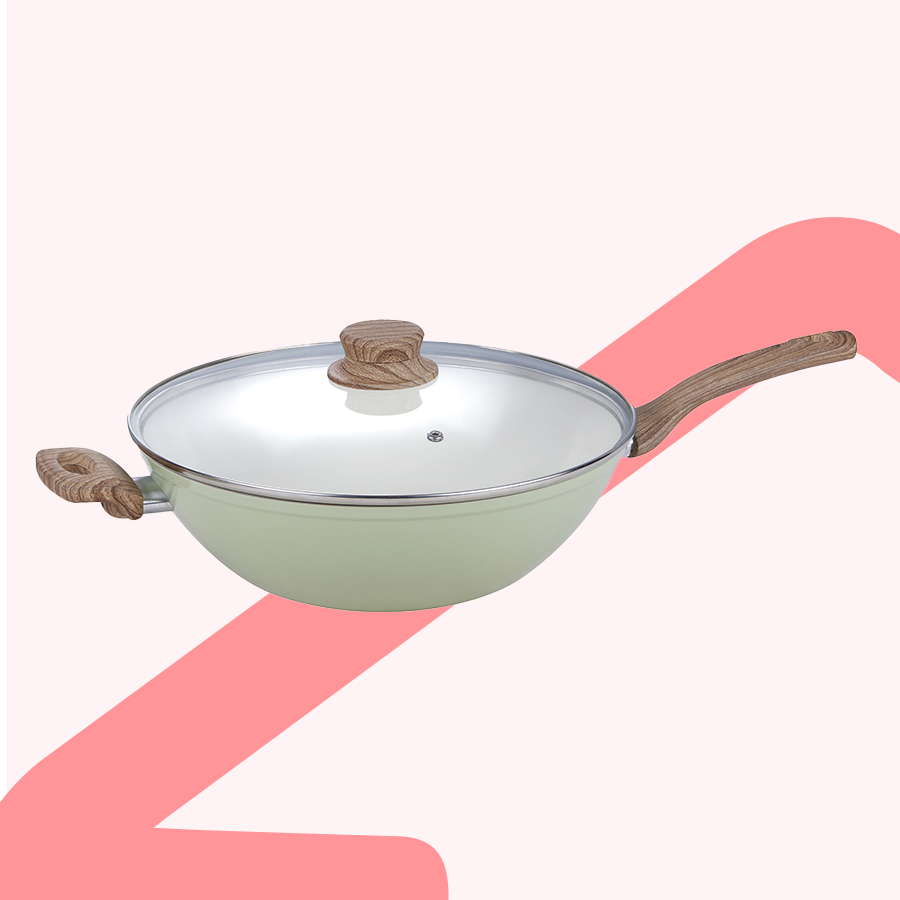 Craig Ceramic Non-stick Wok with Lid