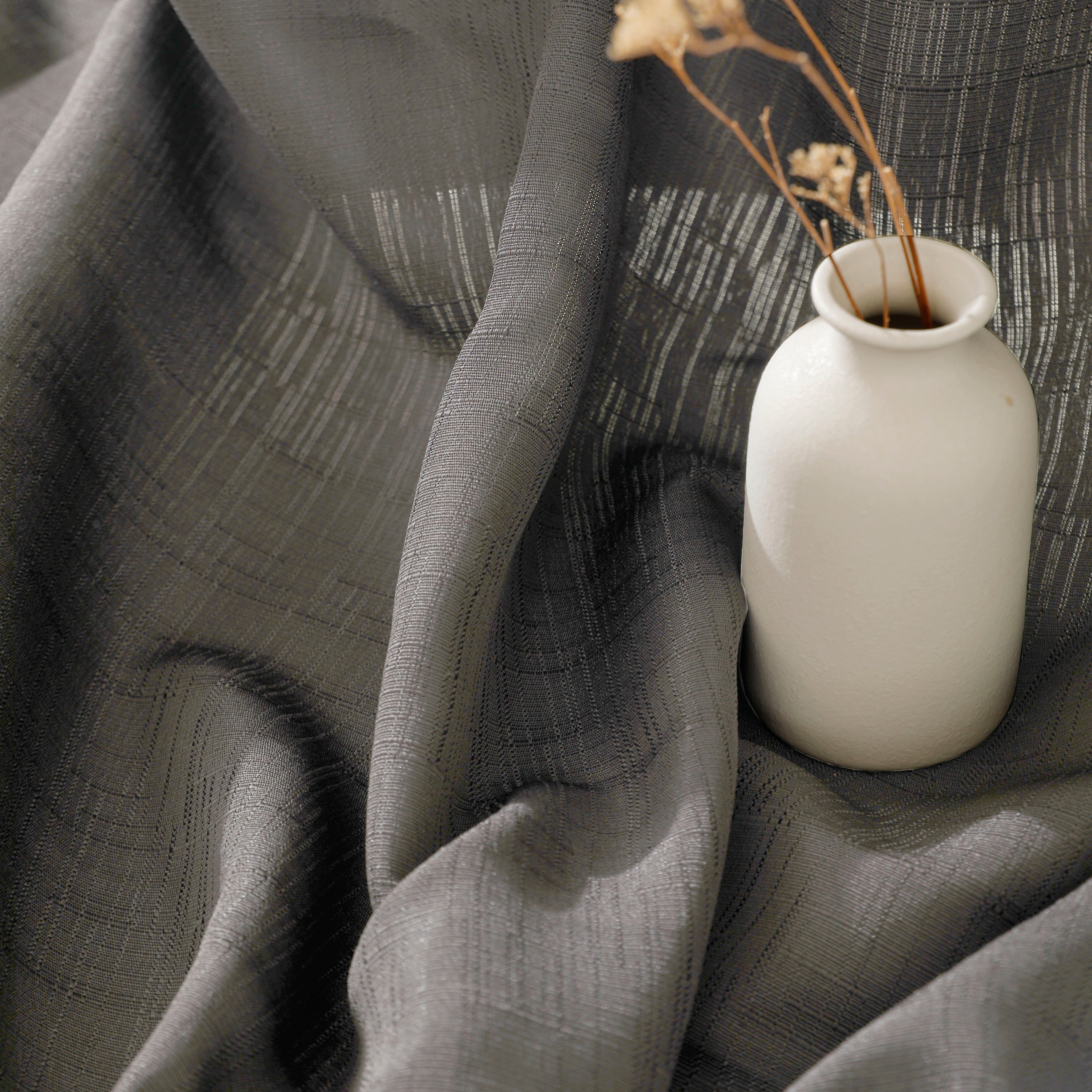 Benno Plain & Printed Set of 5 Curtains