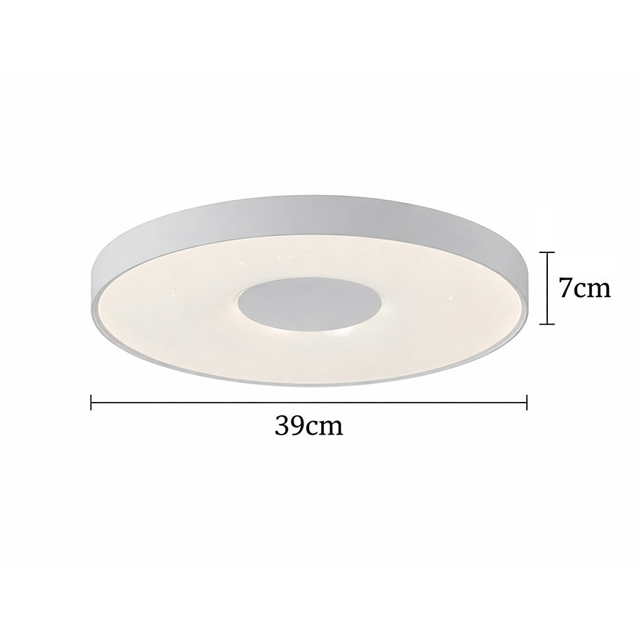 Gyvi Tri-Color Flushmount Light -39cm