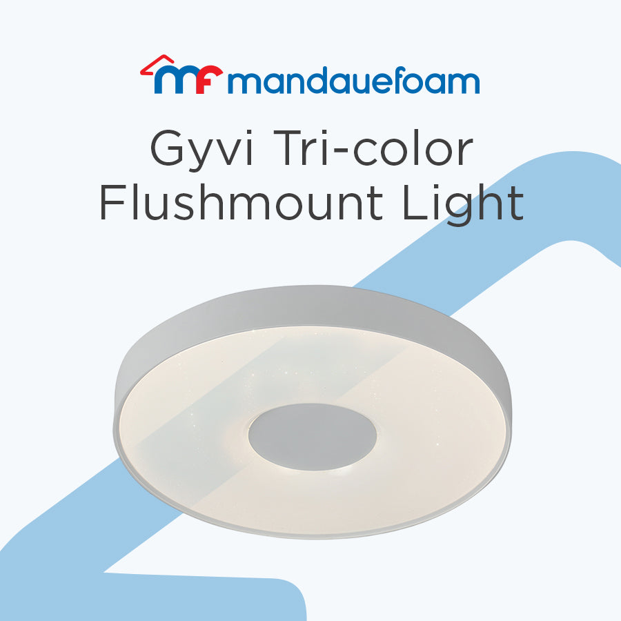 Gyvi Tri-Color Flushmount Light -39cm