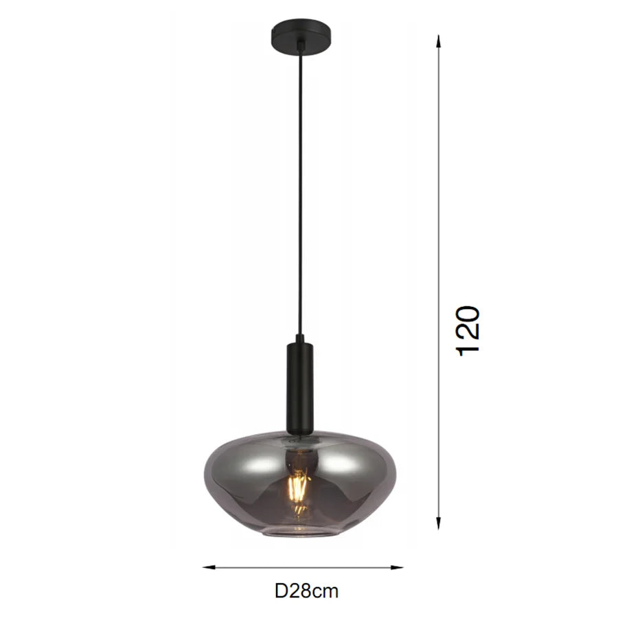 Hansa Glass Pendant Light
