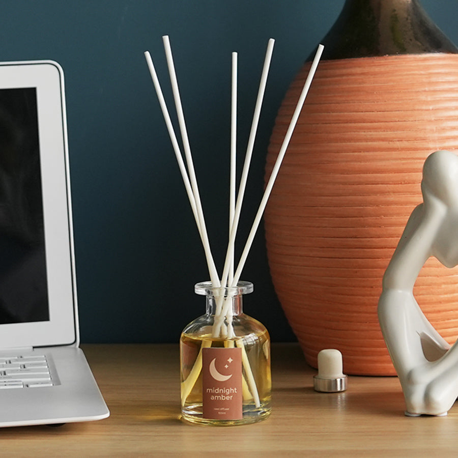 Reed Diffuser 100ml - Midnight Amber