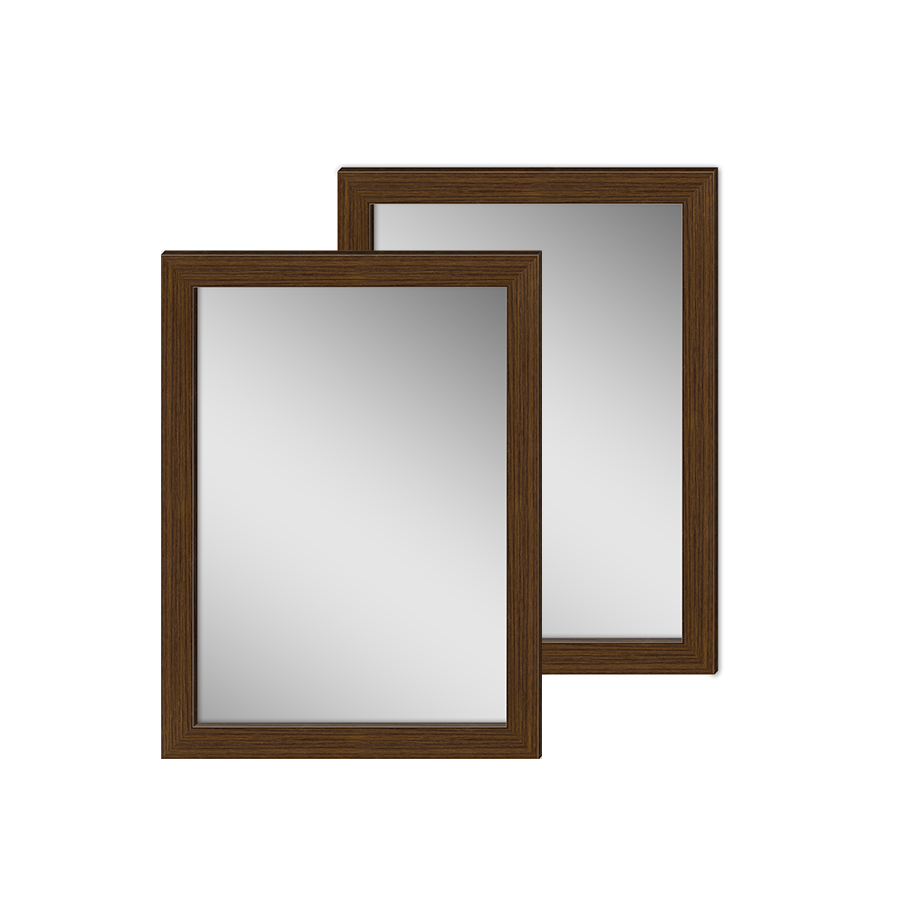 Jako Brown Teak Basic Mirror 30x40cm B1T1