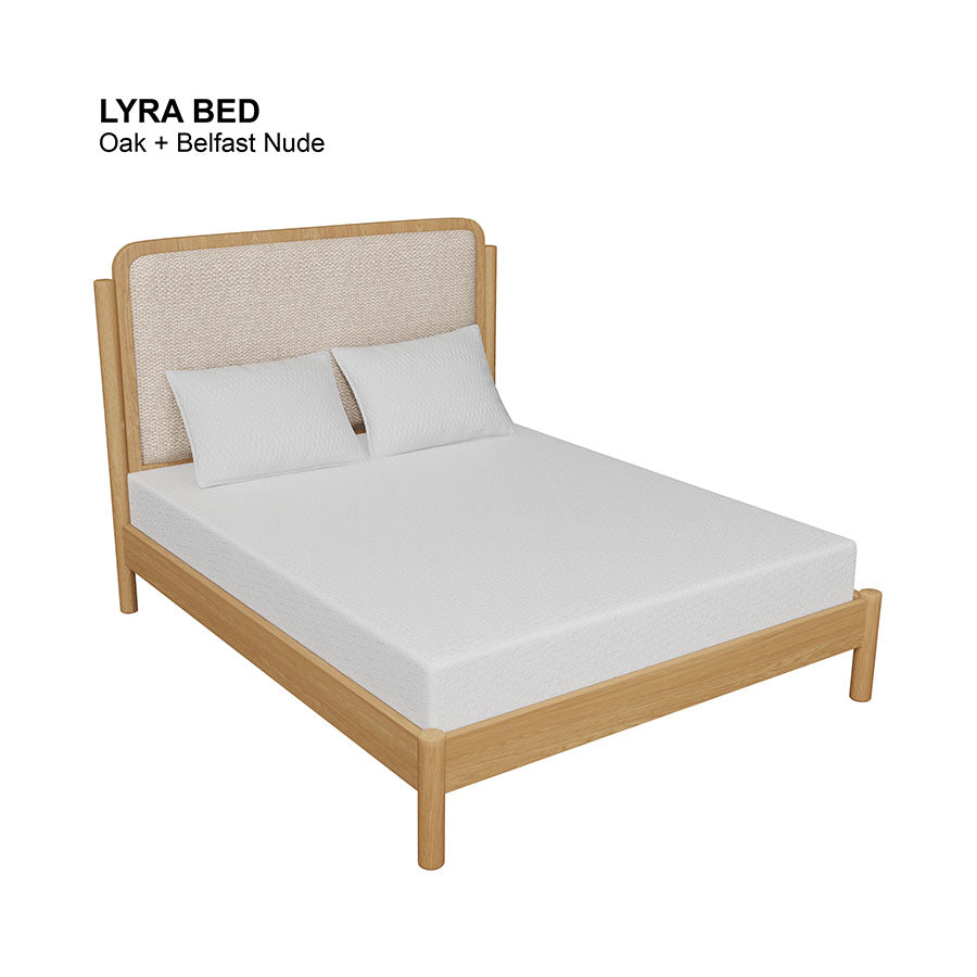 Lyra 60X75" Bed - Oak